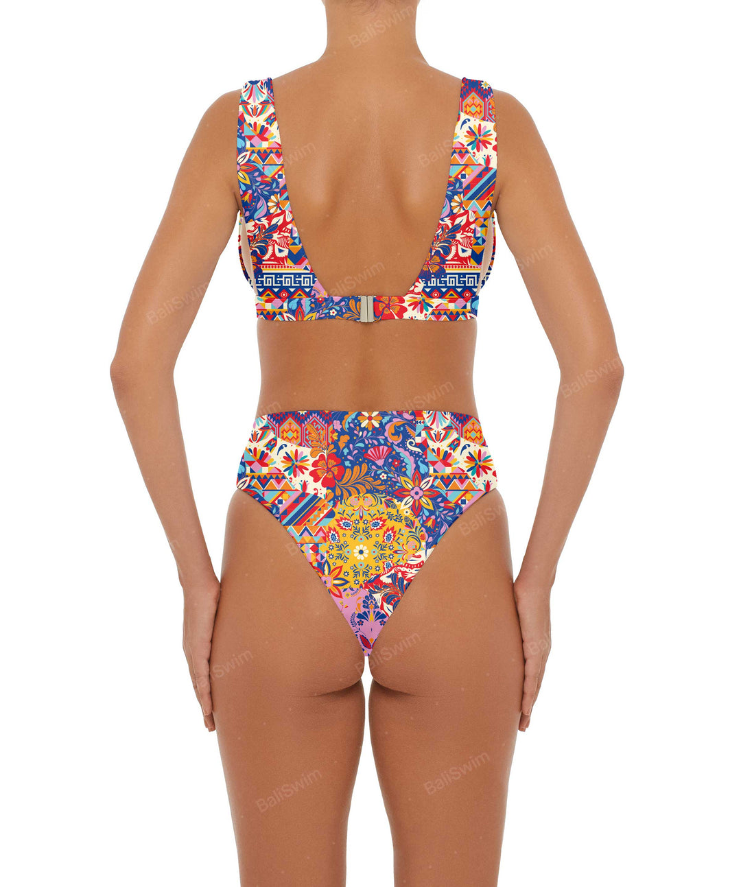 BSWS-B55 High Rise Bikini Bottom