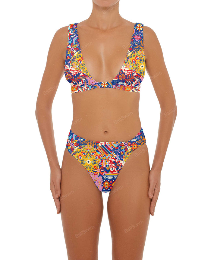 BSWS-B55 High Rise Bikini Bottom