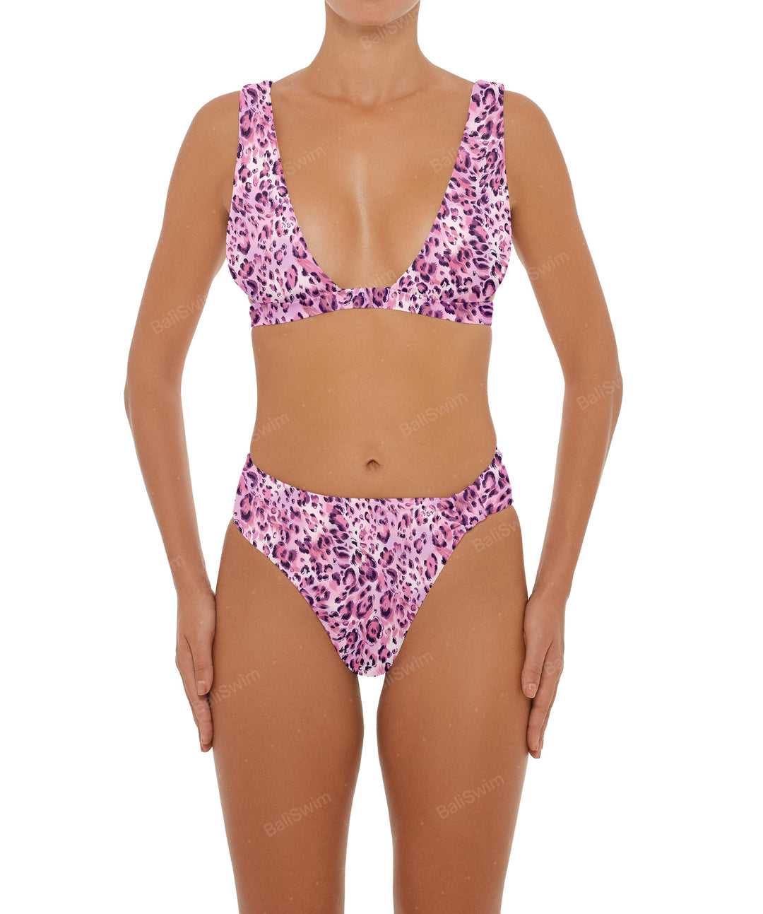 BSWS-T55 Plunge Neck Bikini Top