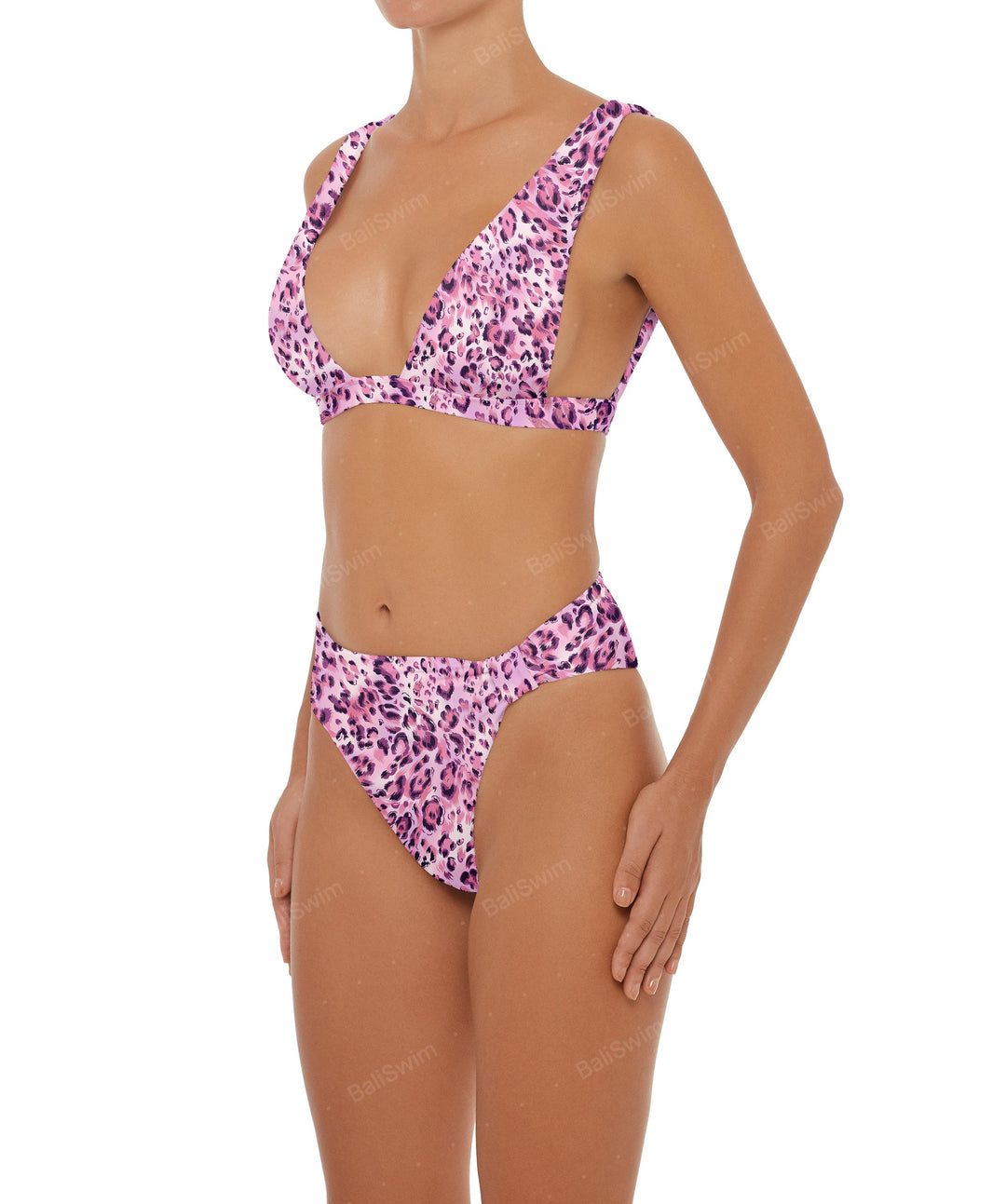 BSWS-T55 Plunge Neck Bikini Top