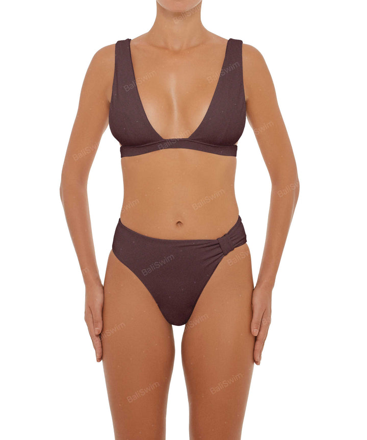 BSWS-T55 Plunge Neck Bikini Top