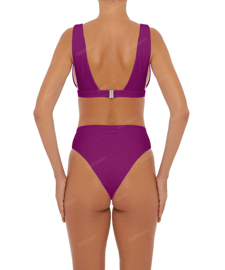 BSWS-T55 Plunge Neck Bikini Top