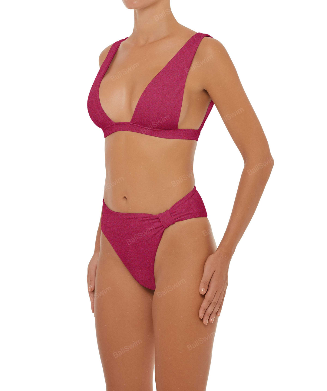 BSWS-B55 High Rise Bikini Bottom