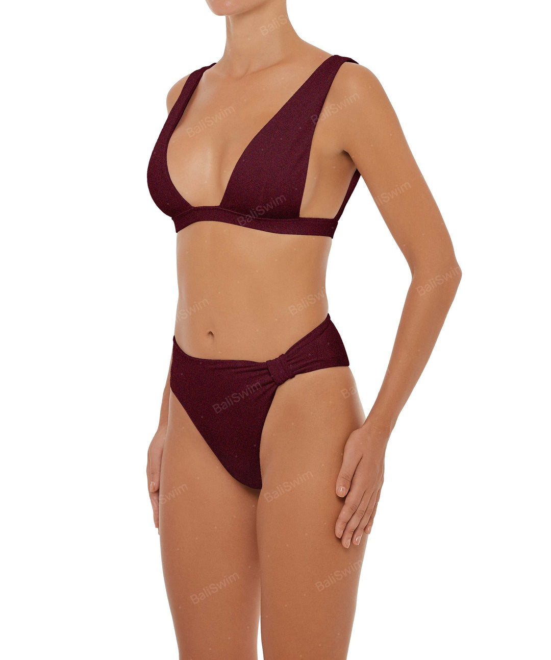 BSWS-T55 Plunge Neck Bikini Top
