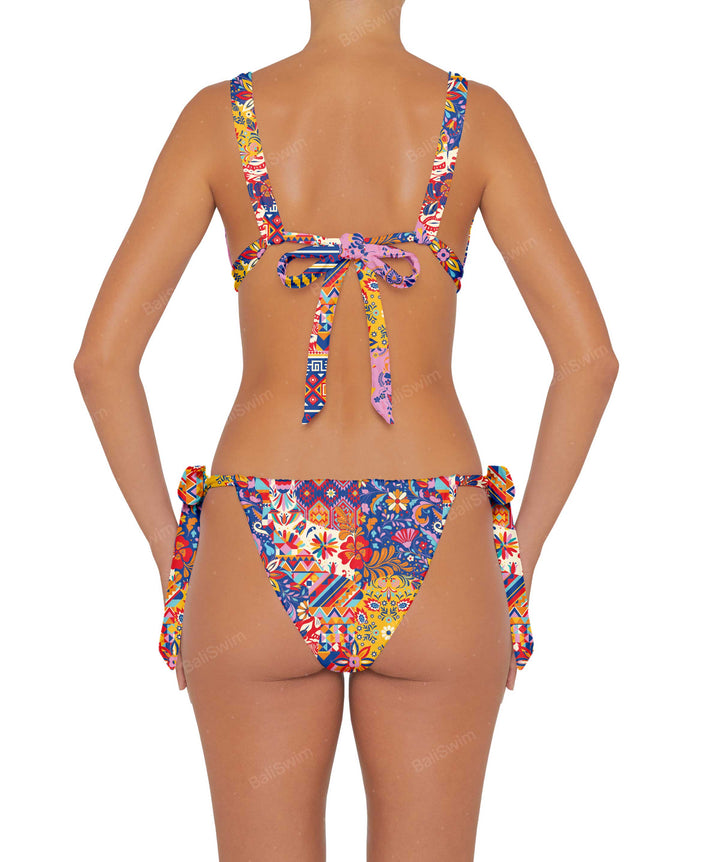 BSWS-B78 Side Ties Bikini Bottom