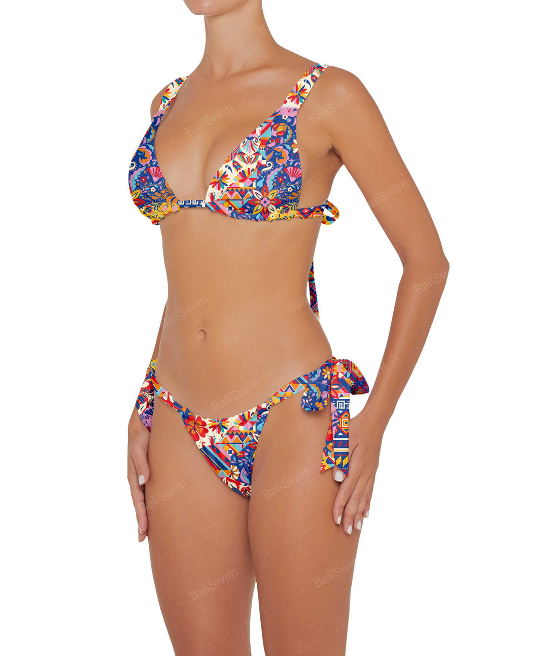 BSWS-B78 Side Ties Bikini Bottom