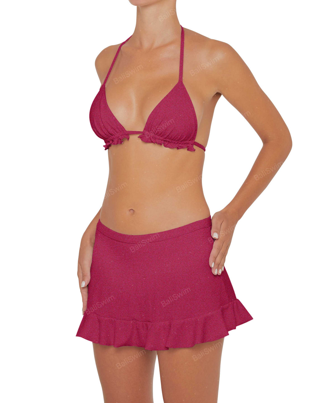 BSWS-T81 Ruffle Bikini Top