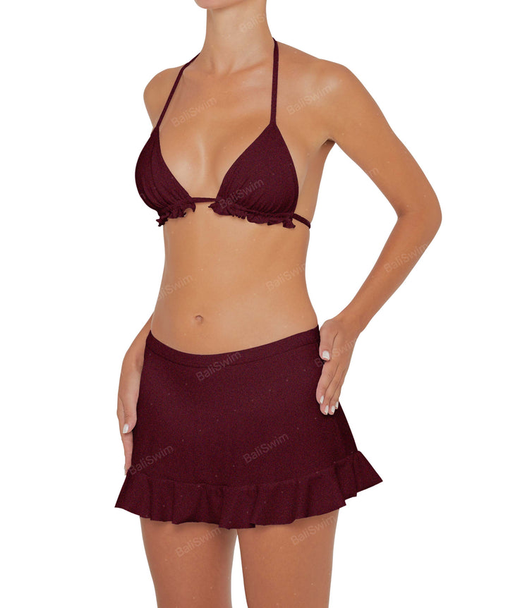 BSWS-T81 Ruffle Bikini Top