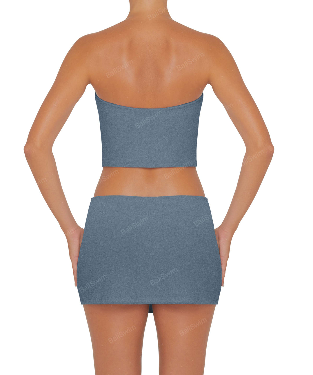 BSWS-T82 Bandeau Tankini Top