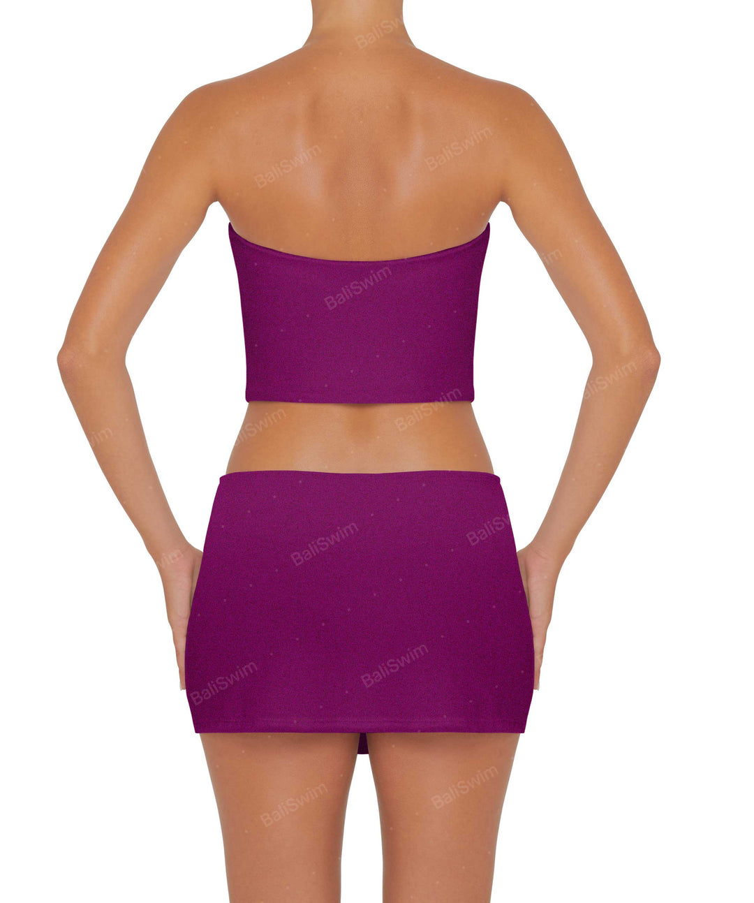 BSWS-T82 Bandeau Tankini Top