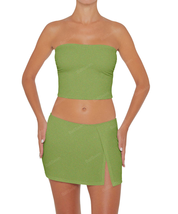 BSWS-T82 Bandeau Tankini Top