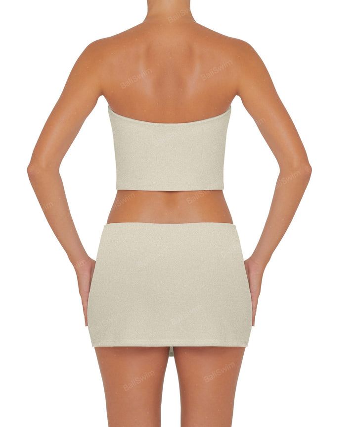 BSWS-T82 Bandeau Tankini Top