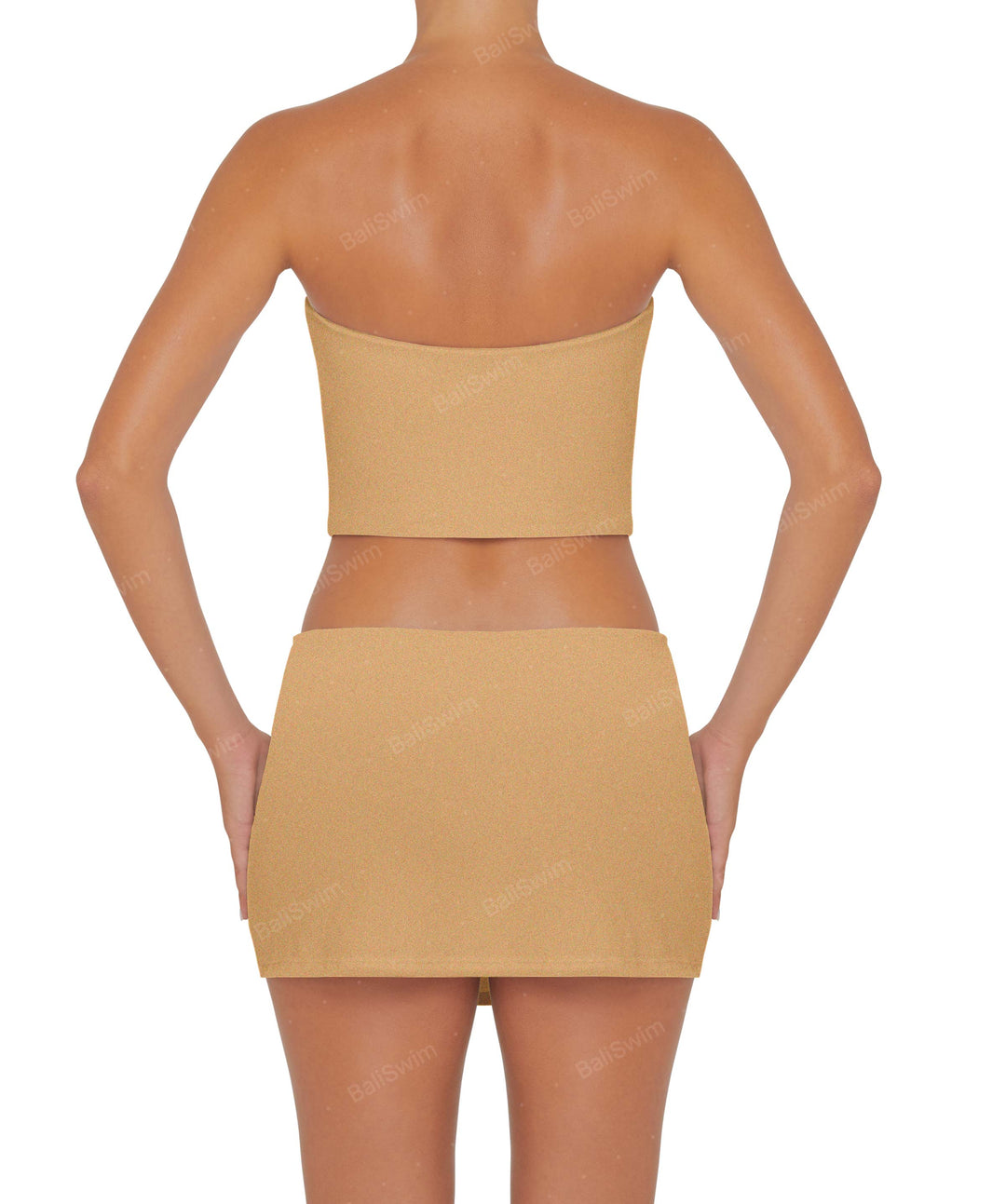 BSWS-T82 Bandeau Tankini Top