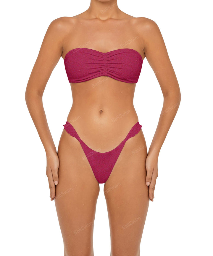 BSWS-T86 Removable Halter Bandeau Bikini Top