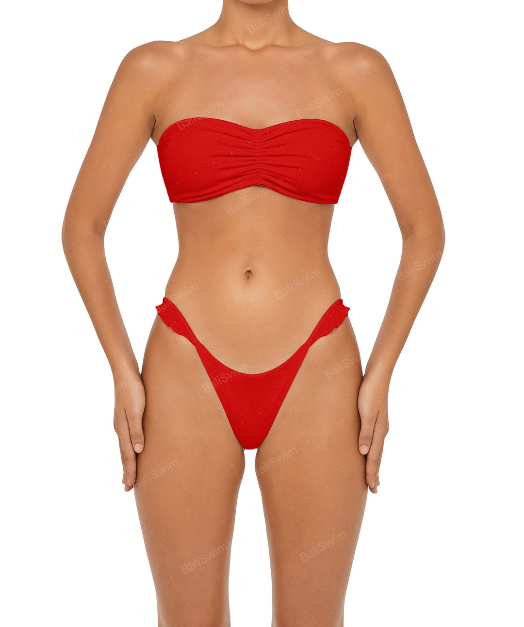 BSWS-T86 Removable Halter Bandeau Bikini Top