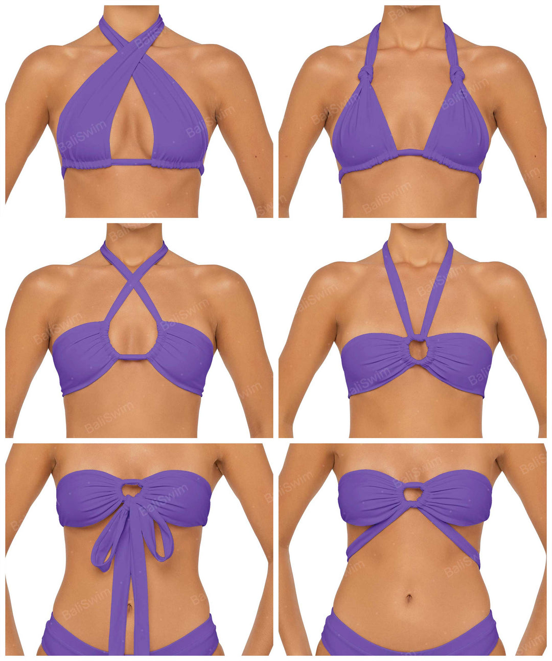 BSWS-B87 Mid Rise Bikini Bottom