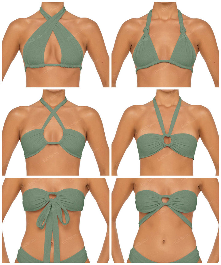 BSWS-B87 Mid Rise Bikini Bottom