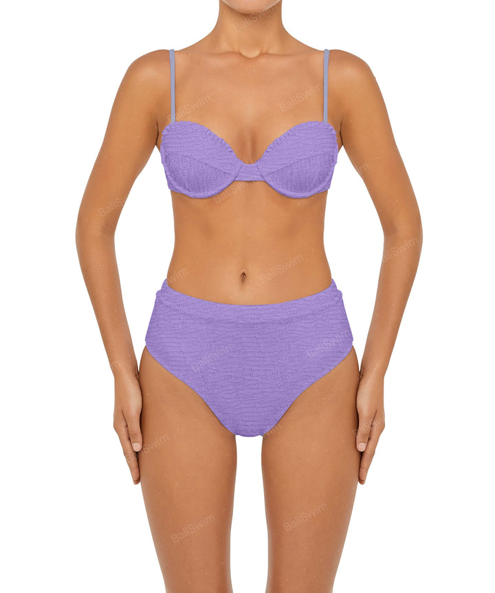 BSWS-T88 Ruffles Underwire Bikini Top