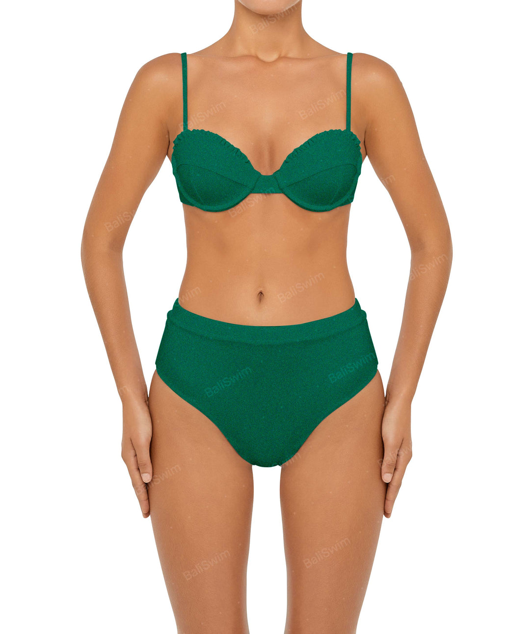 BSWS-B88 High Rise Bikini Bottom