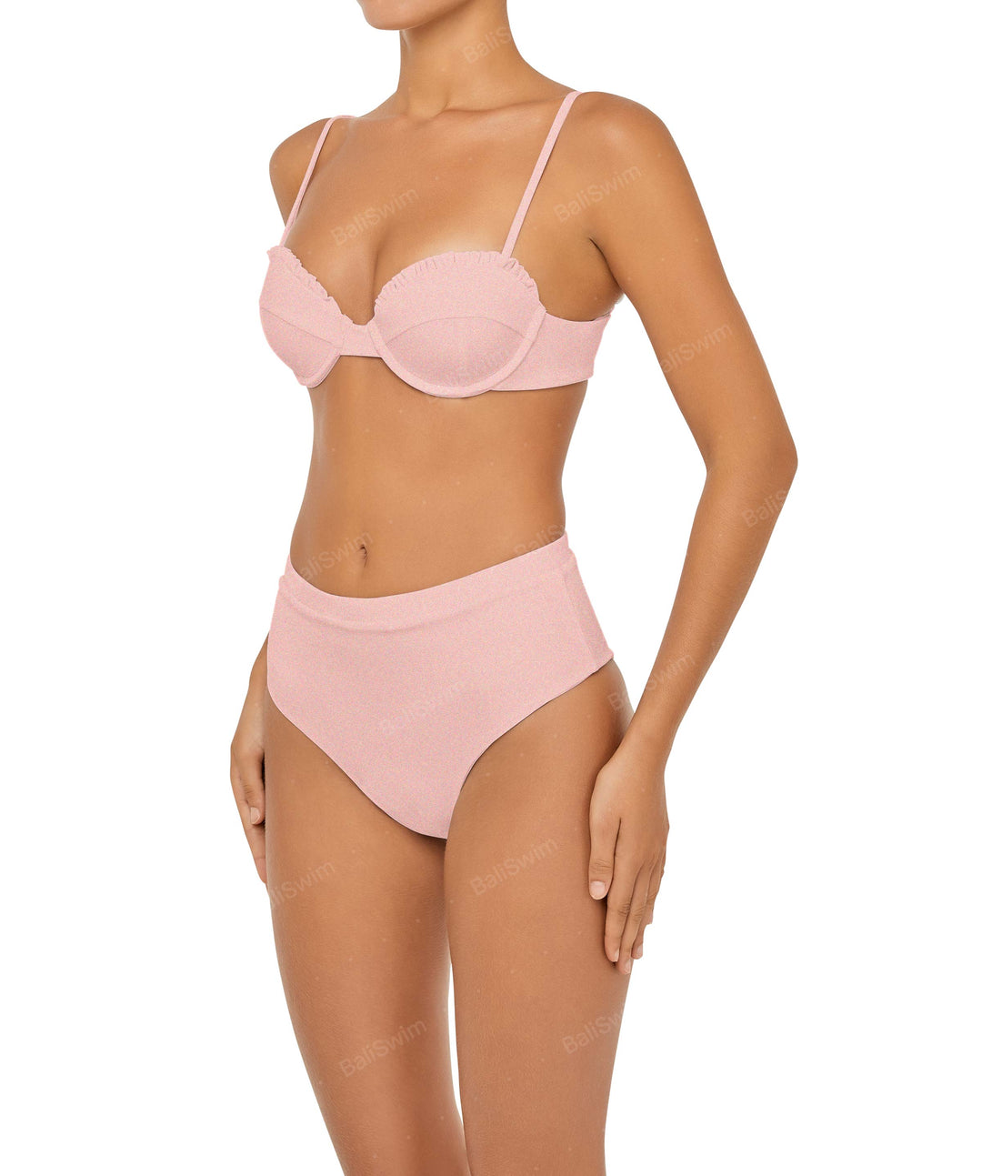 BSWS-T88 Ruffles Underwire Bikini Top