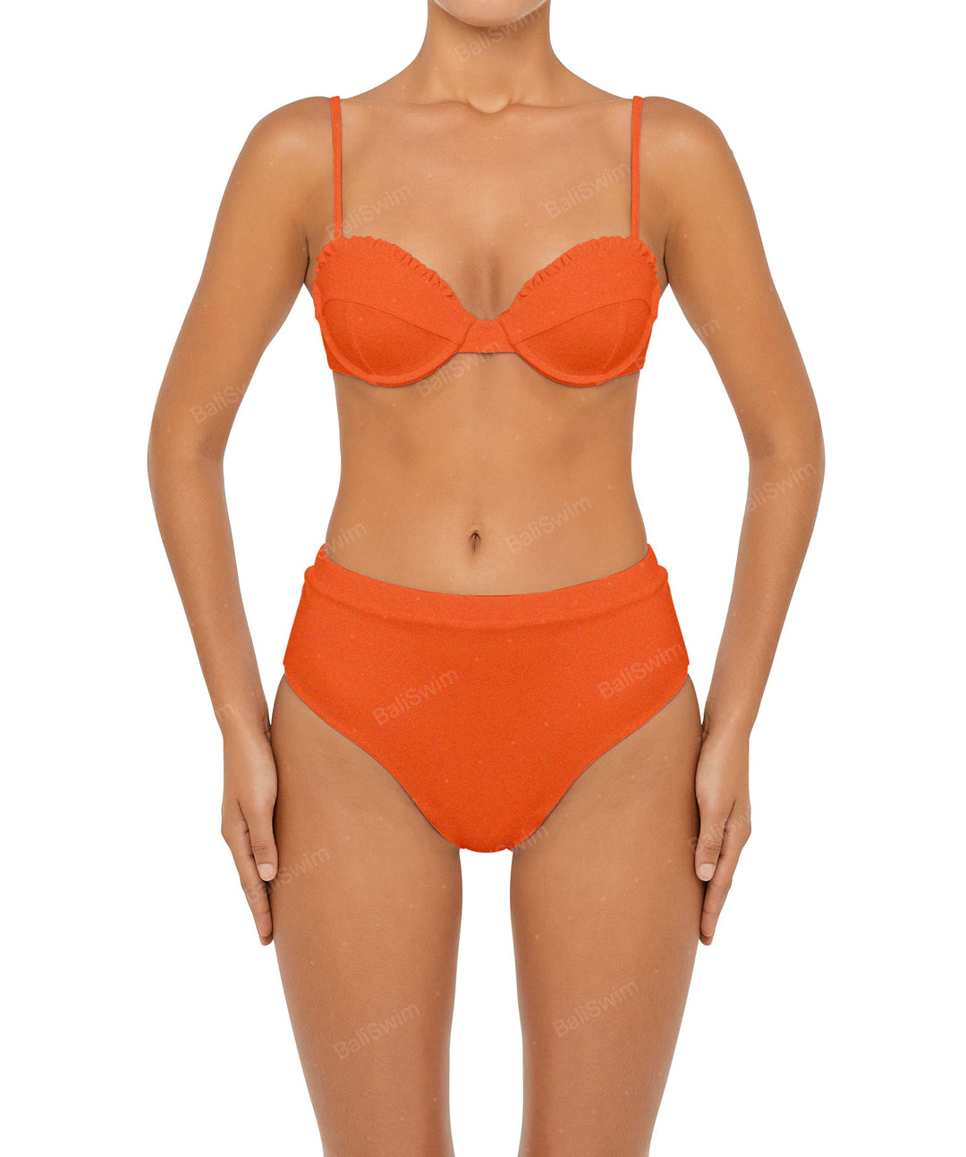 BSWS-B88 High Rise Bikini Bottom