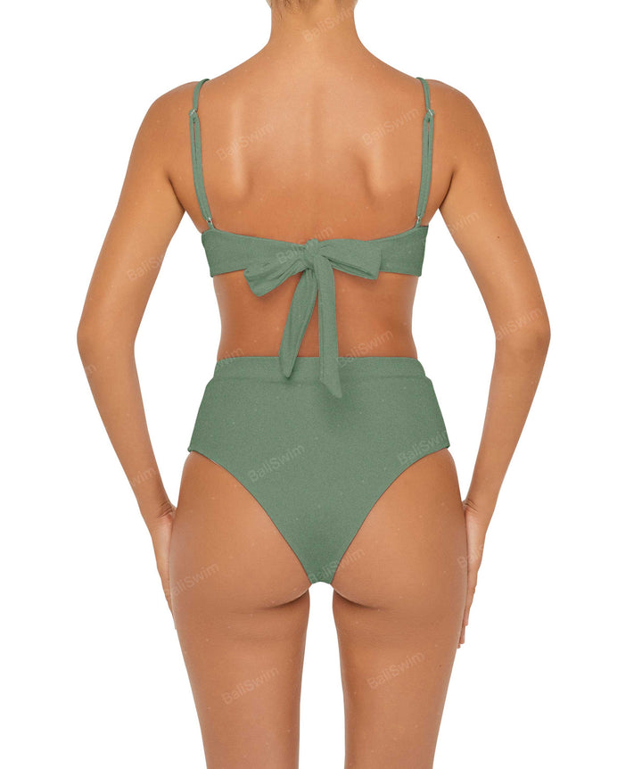 BSWS-B88 High Rise Bikini Bottom