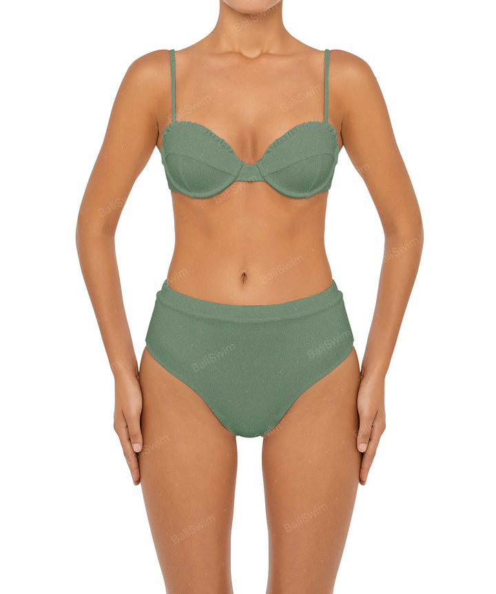 BSWS-B88 High Rise Bikini Bottom