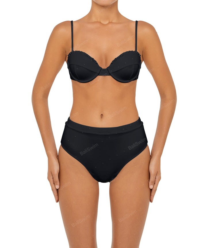 BSWS-B88 High Rise Bikini Bottom