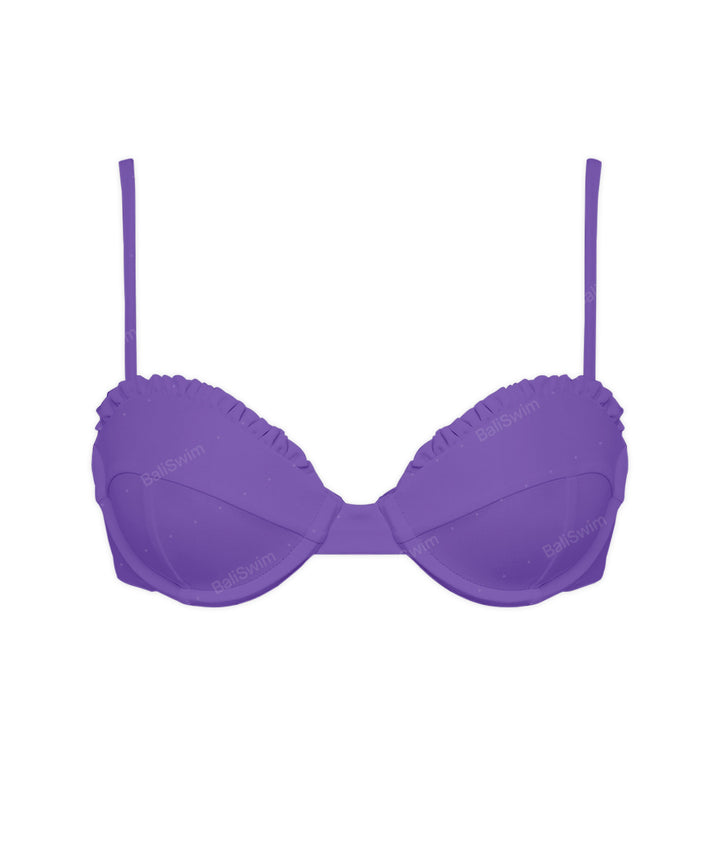BSWS-T88 Ruffles Underwire Bikini Top