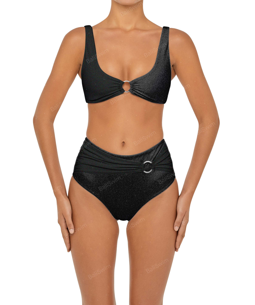 BSWS-B90 High Rise O-Ring Bikini Bottom