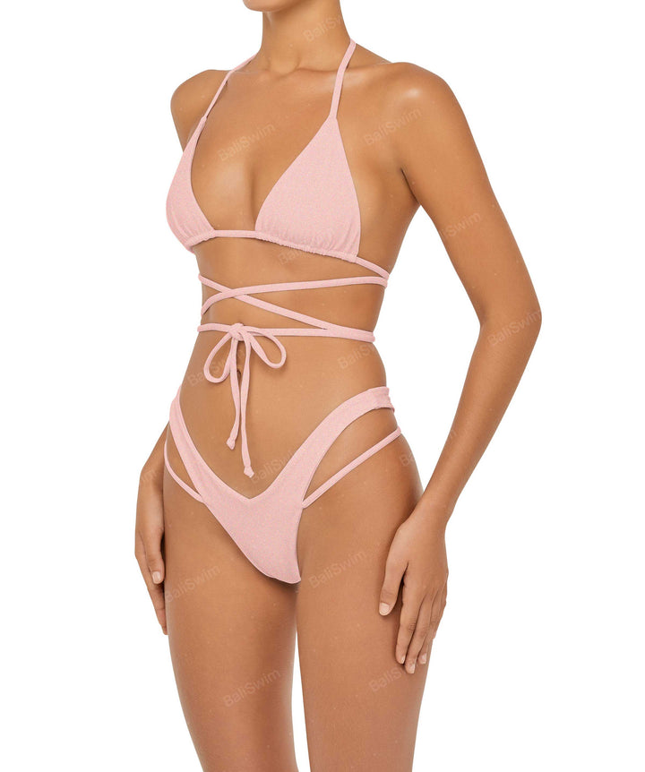 BSWS-B91 V-Waist Straps Bikini Bottom