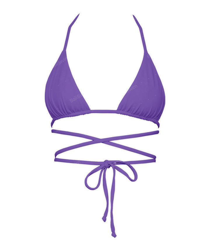 BSWS-T91 Wrap Around Straps Halter Bikini Top