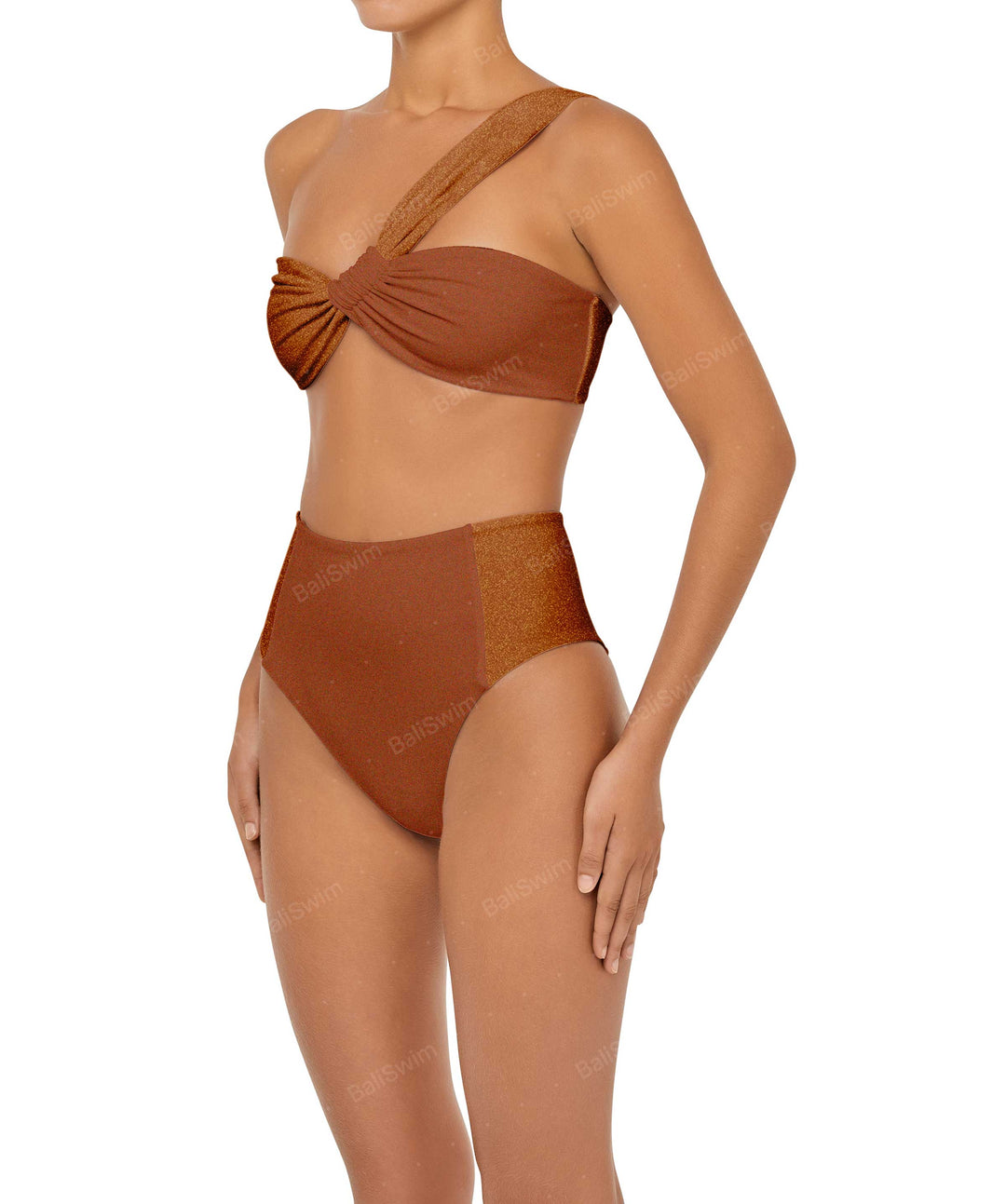 BSWS-B92 High Rise Panel Bikini Bottom