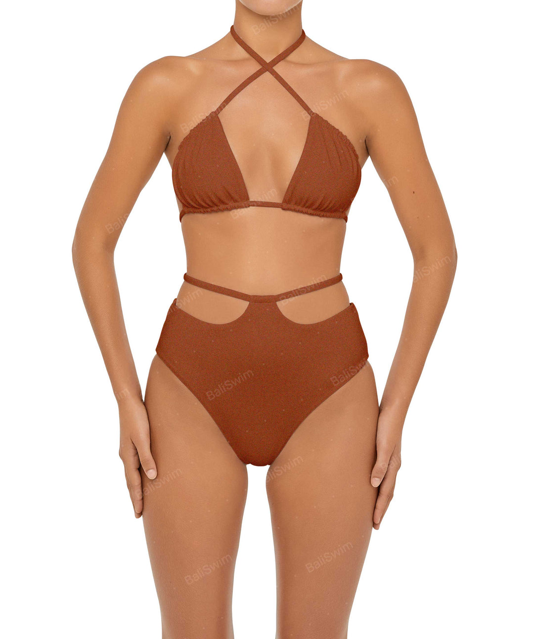 BSWS-T93 Versatile Strappy Bikini Top