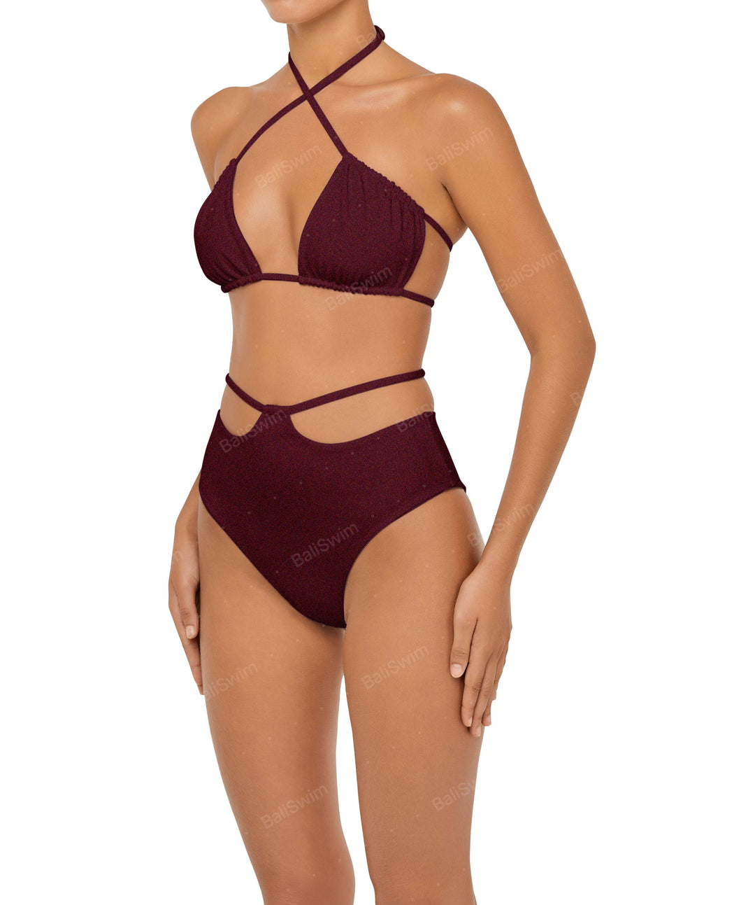 BSWS-T93 Versatile Strappy Bikini Top