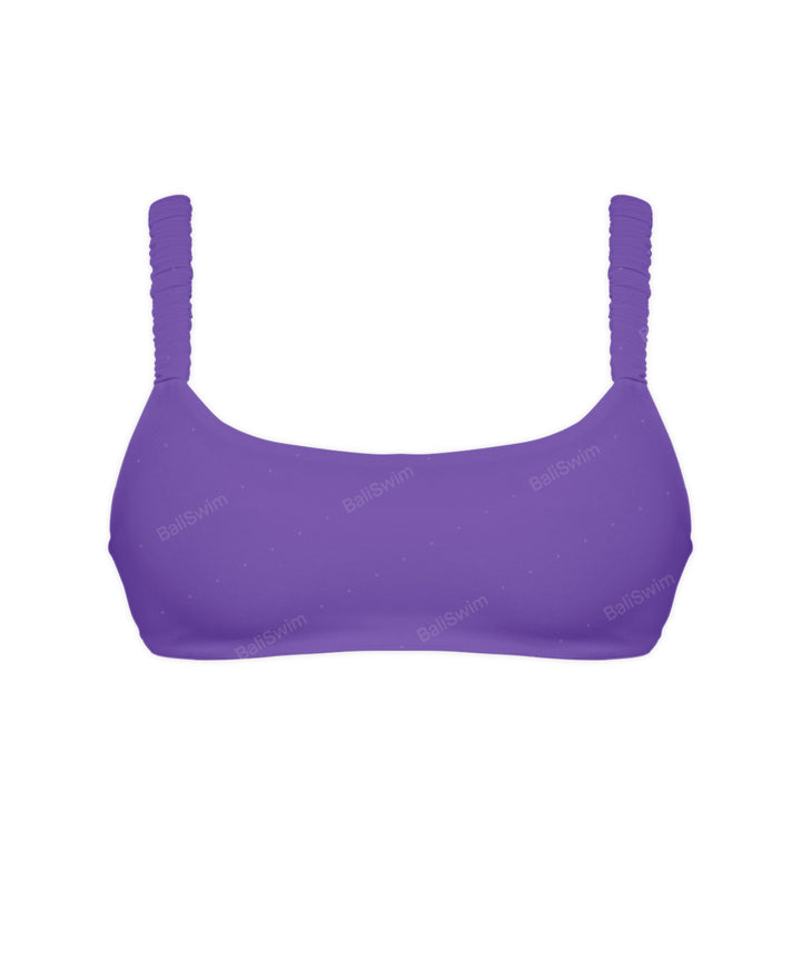 BSWS-T94 Gathered Strap Camisole Bikini Top