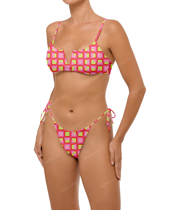 BSWS-T95 V wired Bikini Top