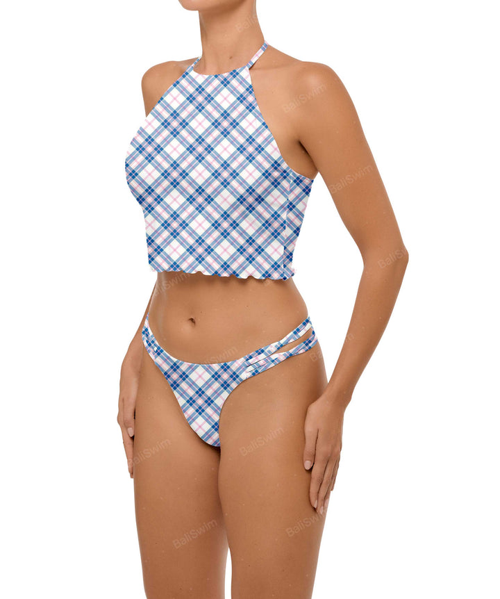 BSWS-B96 Criss cross Strappy Bikini Bottom