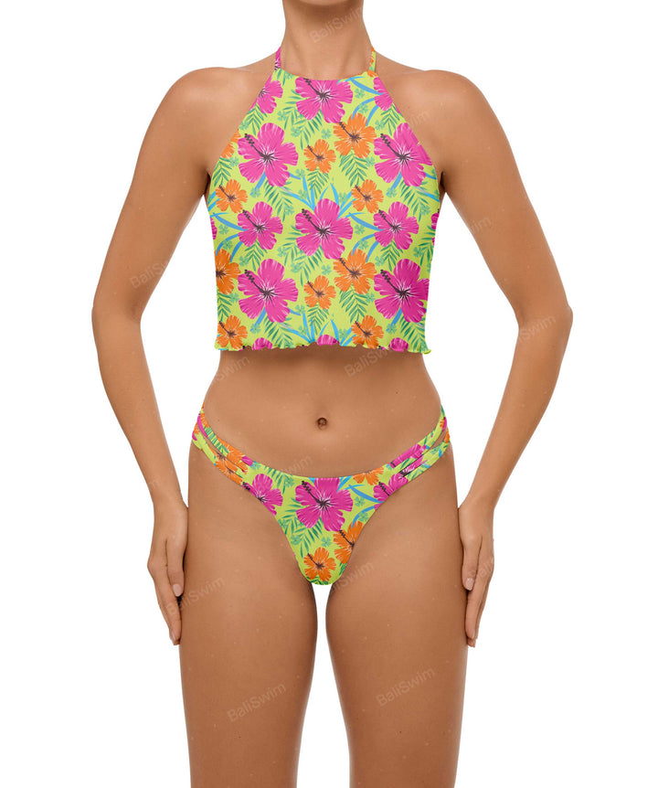 BSWS-B96 Criss cross Strappy Bikini Bottom