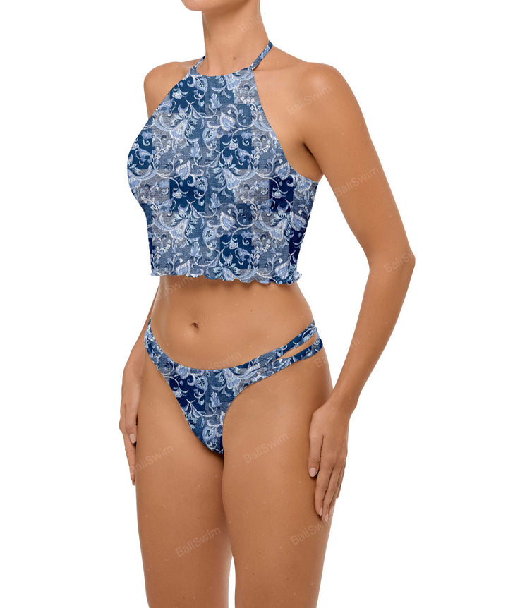 BSWS-T96 Halter Tankini