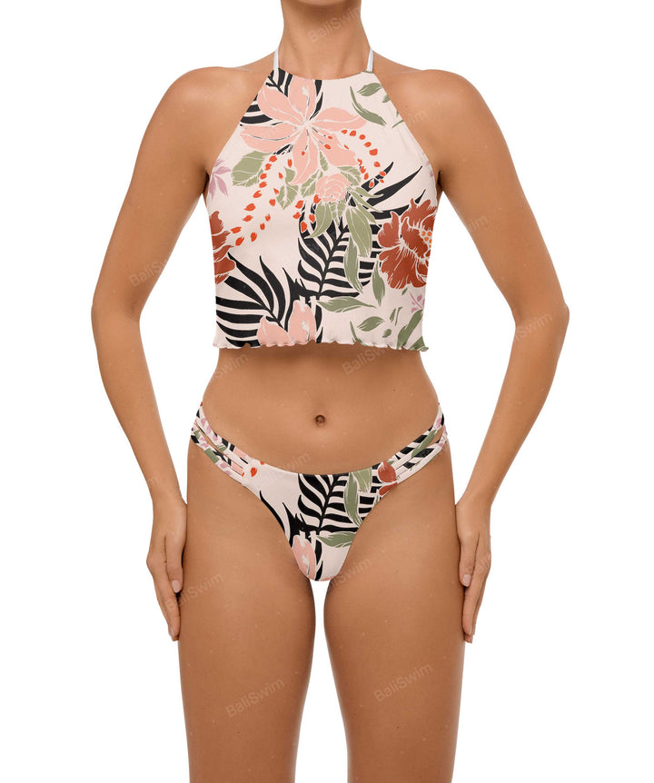 BSWS-B96 Criss cross Strappy Bikini Bottom