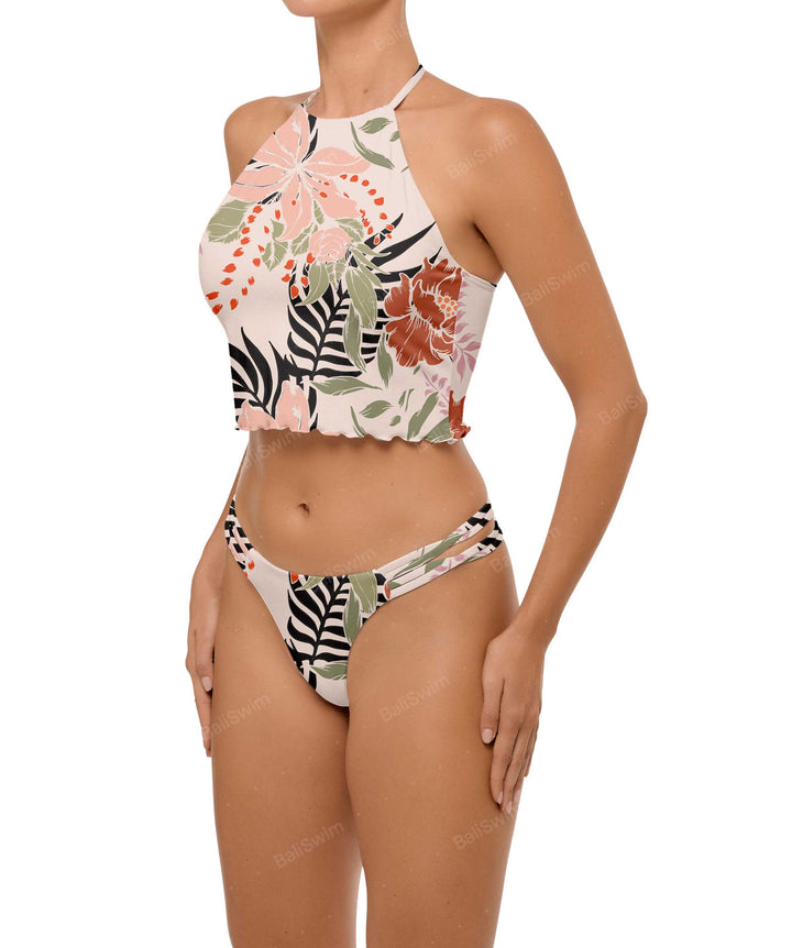 BSWS-B96 Criss cross Strappy Bikini Bottom