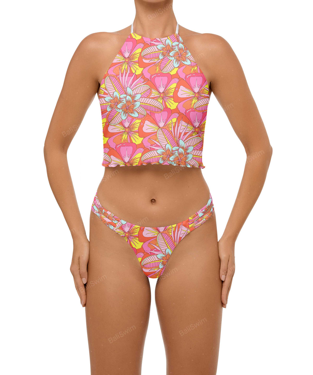 BSWS-T96 Halter Tankini