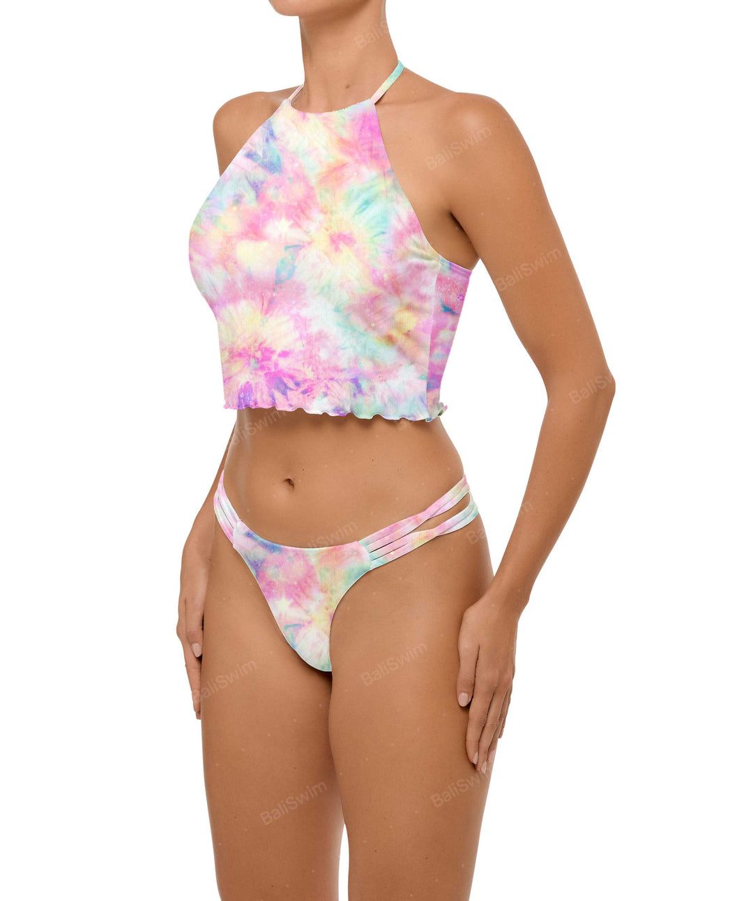 BSWS-B96 Criss cross Strappy Bikini Bottom