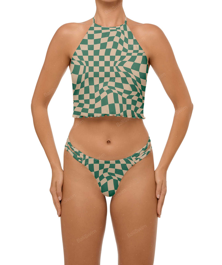 BSWS-B96 Criss cross Strappy Bikini Bottom