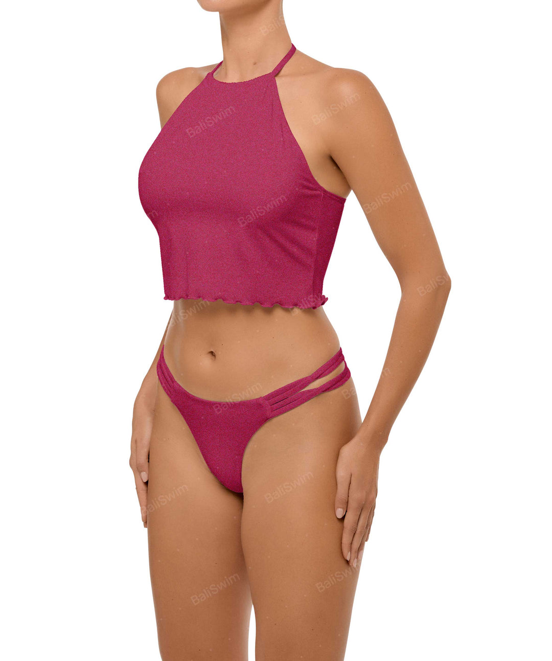 BSWS-B96 Criss cross Strappy Bikini Bottom