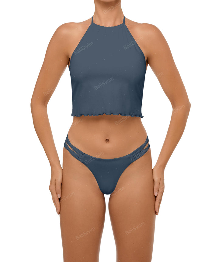 BSWS-B96 Criss cross Strappy Bikini Bottom