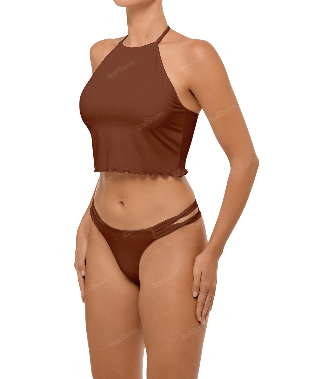 BSWS-B96 Criss cross Strappy Bikini Bottom