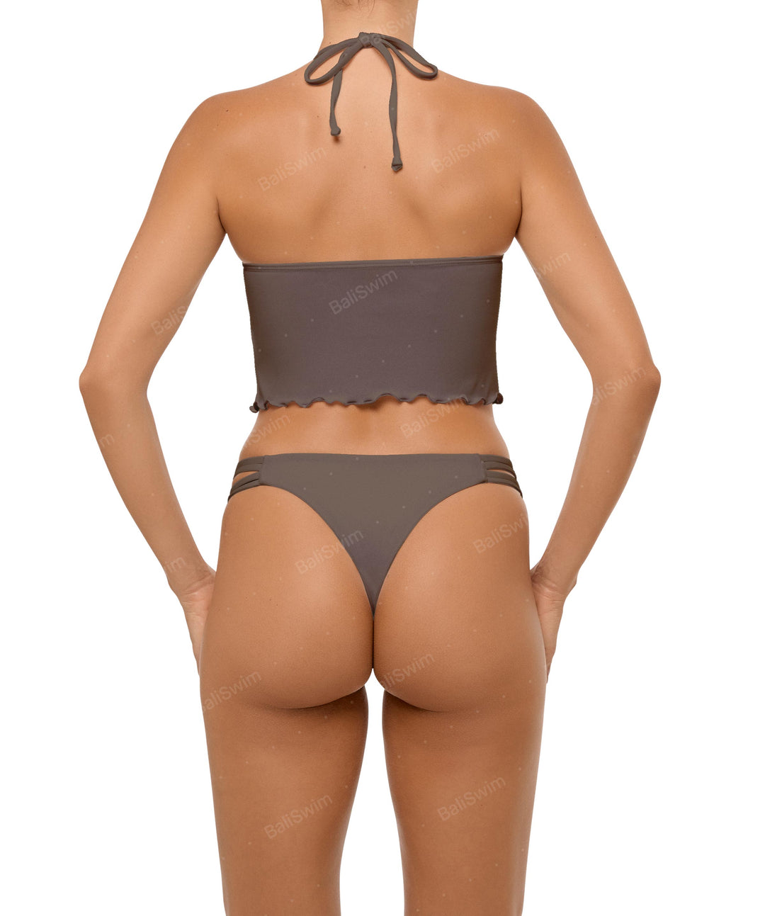 BSWS-B96 Criss cross Strappy Bikini Bottom