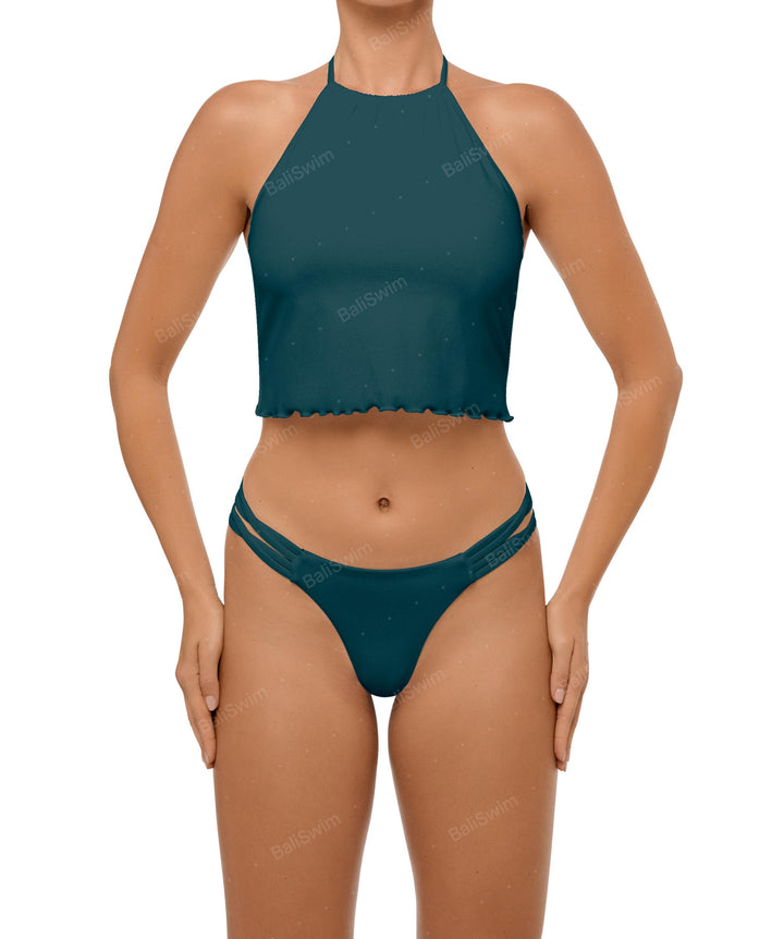 BSWS-B96 Criss cross Strappy Bikini Bottom